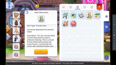 Guide to Rune System (Aesir Monument) in Ragnarok M: Eternal Love.